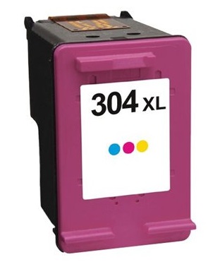 Original HP 304XL Tri-Colour High Capacity Inkjet Cartridge - (N9K07AE)